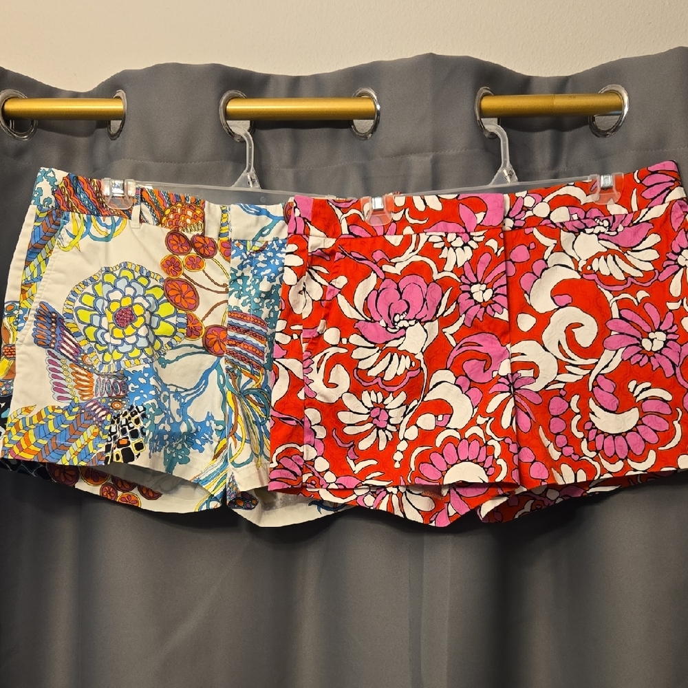 Two Pair Trina Turk Shorts Sz 12